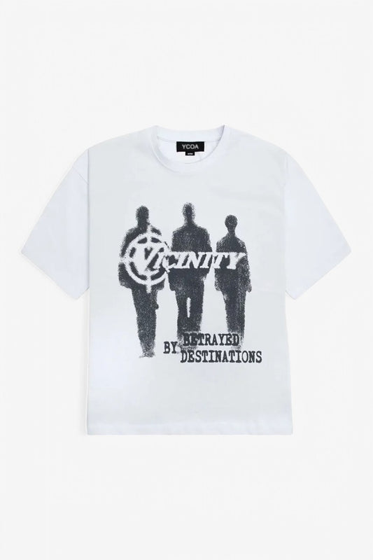 Shadow Print Oversized T-Shirt
